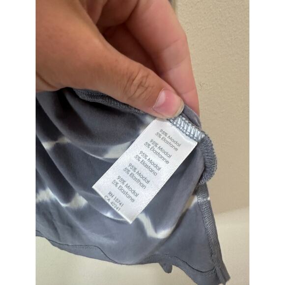 PJ Salvage NWT Sz S Tie Dye Shirt Happy Days Long Sleeve Round Neck - Picture 5 of 7